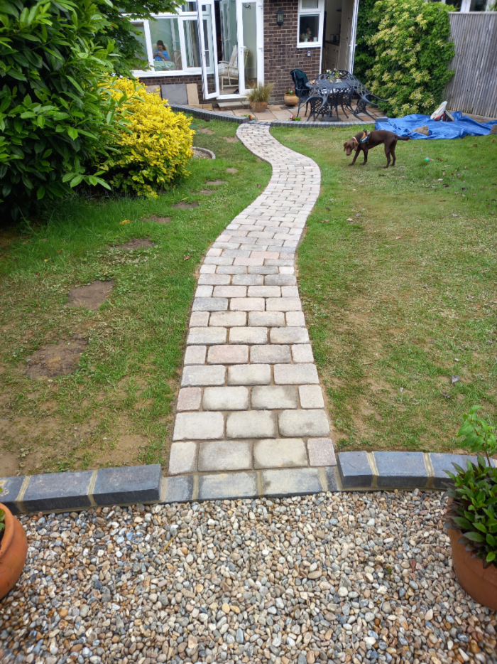 Rustic Block Footpath